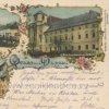Doupov (Duppau) | kolorovaná historická pohlednice Doupova z roku 1902