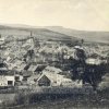Doupov (Duppau) | celkový pohled na město Doupov od západu z roku 1909