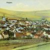 Doupov (Duppau) | Doupov od jihozápadu na kolorované pohlednici z roku 1910