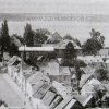 Doupov (Duppau) | náměstí s farním kostelem v Doupově v době kolem roku 1920