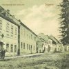 Doupov (Duppau) | pošta na doupovském náměstí v roce 1921