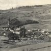 Doupov (Duppau) | horní část Doupova s farním kostelem v roce 1941