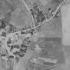 Rosnice (Rossnitz) | obec Rosnice na vojenském leteckém snímkování z roku 1952