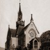 Karlovy Vary - kostel sv. Lukáše | kostel sv. Lukáše v době kolem roku 1890