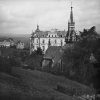 Karlovy Vary - kostel sv. Lukáše | kostel sv. Lukáše na fotografii z doby kolem roku 1910