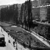 Karlovy Vary - pomník obětem 1. světové války | Chebská ulice s pomníkem padlým na fotografii z roku 1938