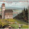 Rozhledna na Blatenském vrchu | neuskutečněný návrh podoby hotelu a rozhledny z doby před rokem 1912