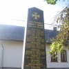 Údrč - pomník obětem 1. světové války | přední strana se jmény padlých - říjen 2010