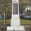 Radošov - pomník obětem 1. světové války | přední strana obnoveného pomníku - listopad 2020