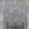 Bochov - pomník obětem 1. světové války | deska s věnováním padlým - září 2010
