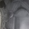 Německý Chloumek - kaple sv. Josefa | zdevastovaný a vyrabovaný interiér kaple sv. Josefa ve druhé polovině 20. století