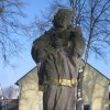 Krásné Údolí – socha sv. Jana Nepomuckého | socha sv. Jana Nepomuckého - únor 2011