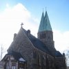 Nejdek - evangelický kostel Vykupitele | kostel od severovýchodu - únor 2011