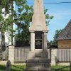 Poseč - pomník obětem 1. světové války | přední strana pomníku - červen 2017