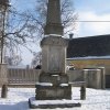 Poseč - pomník obětem 1. světové války | zchátralý pomník padlým v Poseči - únor 2011