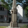 Otročín - pomník obětem 1. světové války | boční strana pomníku - červen 2017