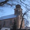 Močidlec - kostel sv. Jakuba Většího | kostel sv. Jakuba Většího od severozápadu - únor 2011