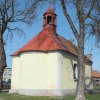Novosedly - kaple sv. Martina | závěr kaple od jihovýchodu - duben 2016