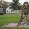 Novosedly - pomník obětem 1. světové války | přední strana restaurovaného pomníku obětem 1. světové války v vsi Novosedly - duben 2017
