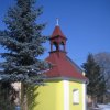 Kovářov - kaple | kaple v Kovářově od jihozápadu - únor 2011