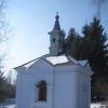 Lachovice - kaple sv. Anny | východní stěna kaple sv. Anny - únor 2011