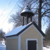 Nové Kounice - kaple (zvonička) | kaple v obci Nové Kounice - únor 2011