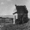 Tocov - kaple sv. Floriána | kaple sv. Floriána při cestě nad Tocovem před rokem 1945