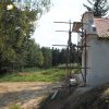 Lachovice - kaple Panny Marie | kaple Panny Marie u Lachovic během rekonstrukce od severu - září 2016