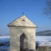 Štoutov - kaple Nejsvětější Trojice | vstupní průčelí kaple od jihu - únor 2011