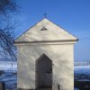 Štoutov - kaple Nejsvětější Trojice | vstupní průčelí kaple od jihu - únor 2011