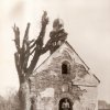 Jablonná - kaple | zchátralá kaple v Jablonné v roce 1977