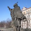 Karlovy Vary - socha sv. Jana Nepomuckého | sv. Jan Nepomucký - březen 2011