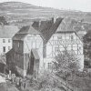 Jáchymov - stará radnice | stará radnice a Hühnerhängerhaus ve 20. letech 20. století