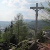 Nejdek - železný krucifix | železný krucifix na vrcholu Křížového vrchu - duben 2011