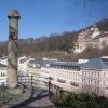 Karlovy Vary - sloup vévodů cambridgeských | sloup vévodů cambridgeských z roku 1834 - březen 2011