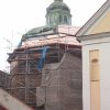 Ostrov - kaple sv. Anny | rekonstrukce pohřební kaple sv. Anny - prosinec 2006; zdroj: znicenekostely.cz