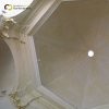 Ostrov - kaple sv. Anny | klenba v interiéru obnovené pohřební kaple sv. Anny v Ostrově - červen 2019