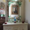 Nahořečice - kostel sv. Václava | bývalý postranní oltář sv. Kateřiny - září 2018