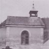 Radošov - kaple | kaple v Radošově v roce 1979