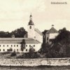 Ostrov - piaristický klášter | piaristický klášter od severu počátkem 20. století