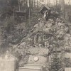 Karlovy Vary - lesní pobožnost | lesní pobožnost na fotografii z roku 1917