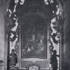 Mariánská - kostel sv. Františka | zadní strana hlavního oltáře poutního kostela na fotografii z roku 1913