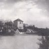 Chyše - židovská synagoga | synagoga nad Židovským rybníkem v době před rokem 1945