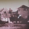 Chyše - židovská synagoga | synagoga nad Židovským rybníkem v době před rokem 1945