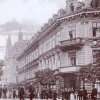 Karlovy Vary - Skleněný palác | Skleněný palác (Glaspalast) na fotografii z počátku 20. století