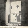 Karlovy Vary - spolkový dům Beseda | vytlučená okna restaurace Slovanská beseda v roce 1908