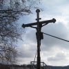 Karlovy Vary - Keglewiczův kříž | vyhlídka u Keglewiczova kříže - březen 2010