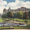 Karlovy Vary - Alžbětiny lázně (Lázně V) | park císaře Františka Josefa v době před rokem 1918
