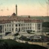 Karlovy Vary - Alžbětiny lázně (Lázně V) | Alžbětiny lázně na kolorované pohlednici z doby po roce 1906
