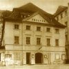 Karlovy Vary - Becherovo divadlo | Becherovo divadlo na fotografii z doby před rokem 1884